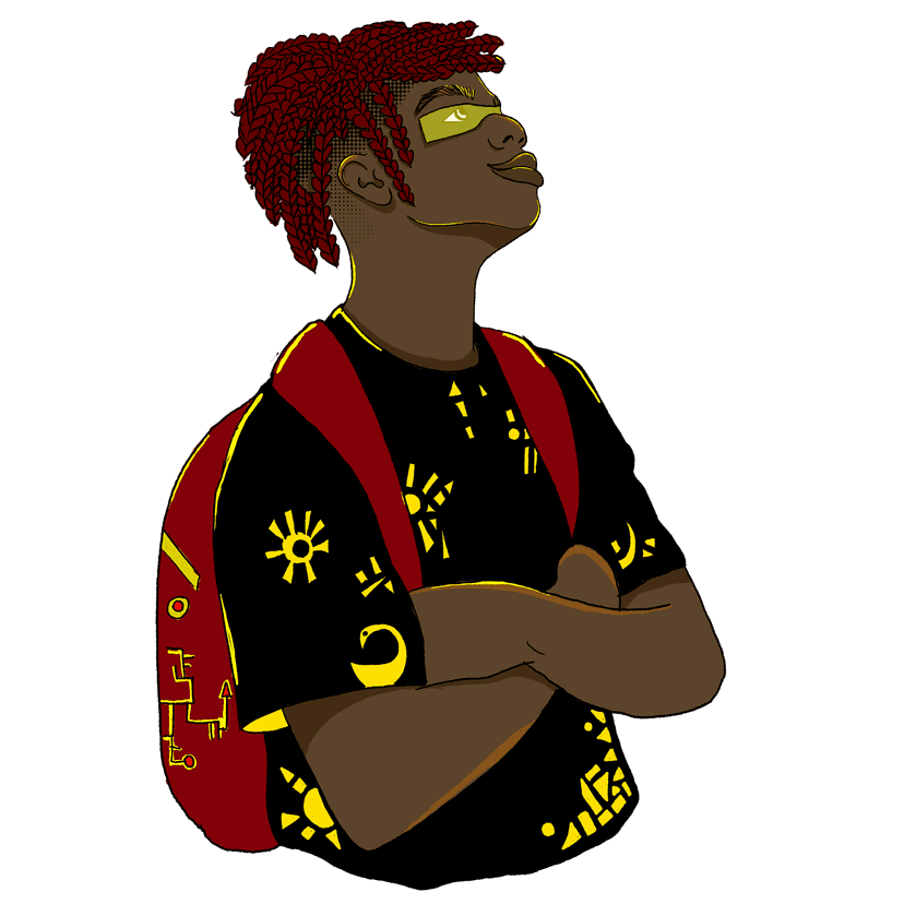 Ilustração Menino